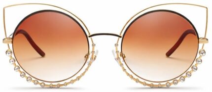 DOUBLE RIM CAT EYE SUNGLASS