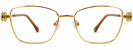 LD - ROUND CAT EYE METAL FRAME