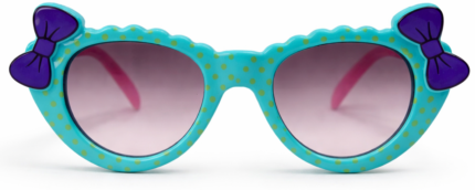 CAT EYE BLUE SUNGLASSES