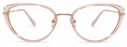 CAT EYE METAL PLASTIC FRAME
