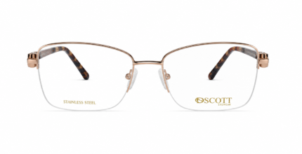 SC - CAT EYE MATELIC FRAME