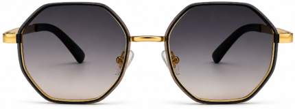 HEXAGON METAL SUNGLASSES