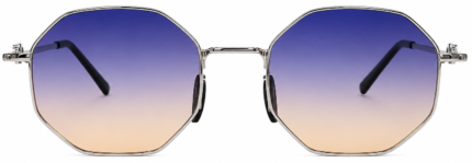 GEOMETRIC METAL SUNGLASSES