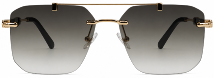 SQUARE RIMLESS SUNGLASSES