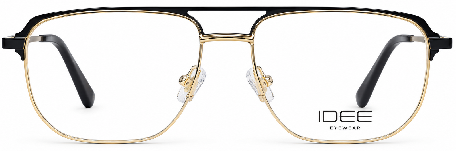 Luxury Black and Gold Eyewear