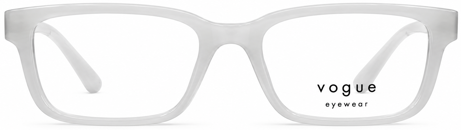 Minimal White Vogue Eyewear Glasses
