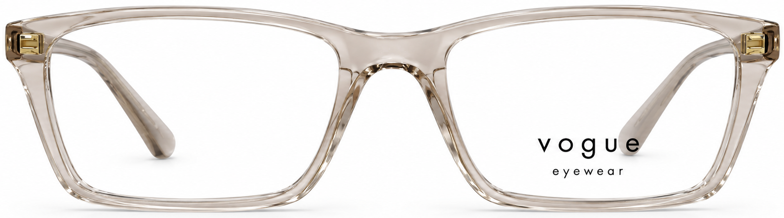 Translucent Taupe Vogue Eyeglasses