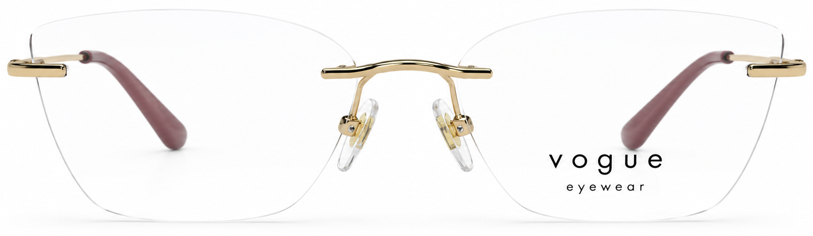 Vogue Rimless Gold Eyewear